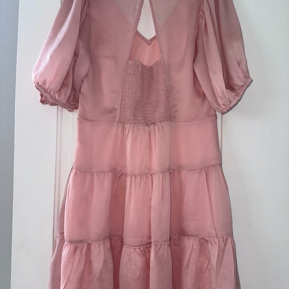 She + Sky Blush Mini Dress - Picture 5 of 6